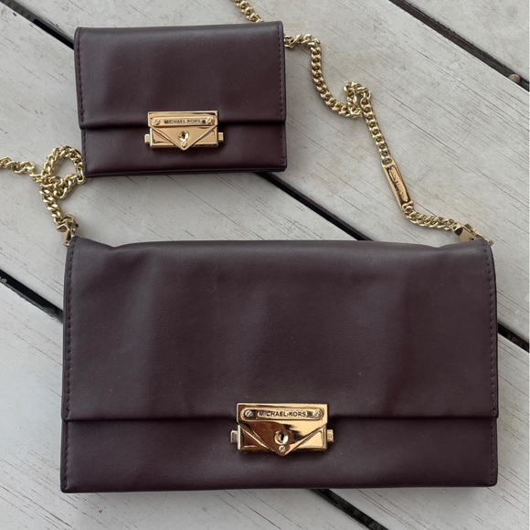 Michael Kors Handbags - SOLD - Michael Kors Cece Purse & Wallet BUNDLE